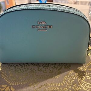 Coach Turquoise handbag authentic